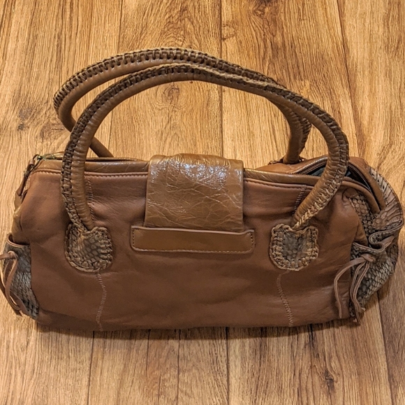 Chi by Falchi partial Snake Print Handbag - Picture 6 of 6